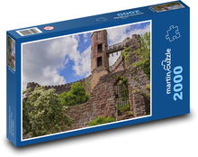 Burgruine - Festung Puzzle 2000 Teile - 90 x 60 cm