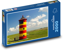 Ostfriesland - Leuchtturm Puzzle 2000 Teile - 90 x 60 cm
