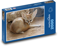 Wüstenfuchs - Tierwelt, Zoo Puzzle 2000 Teile - 90 x 60 cm