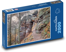 Skála - kámen, hora Puzzle 2000 dílků - 90 x 60 cm