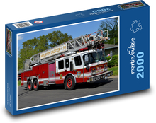 Fire Truck - Fire Department, Texas Puzzle 2000 pieces - 90 x 60 cm