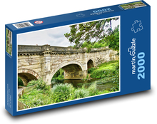 Most - příroda, oblouk Puzzle 2000 dílků - 90 x 60 cm