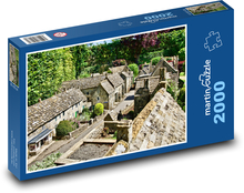 Mesto - domy, ulice Puzzle 2000 dielikov - 90 x 60 cm