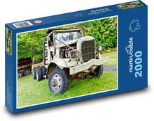 Truck - old car, engine Puzzle 2000 pieces - 90 x 60 cm