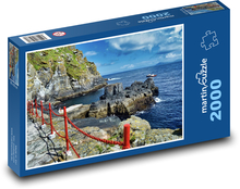 Küste - Meer, Felsen Puzzle 2000 Teile - 90 x 60 cm