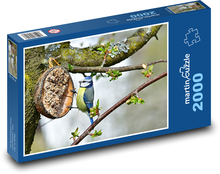 Blau - Vogel, Tier Puzzle 2000 Teile - 90 x 60 cm