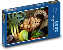 Vegetables - harvest, potatoes Puzzle 2000 pieces - 90 x 60 cm