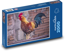 Kohout - hospodářské zvíře, drůbež Puzzle 2000 - 90x60 cm