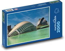 Valencia - Španielsko, kupola Puzzle 2000 dielikov - 90 x 60 cm