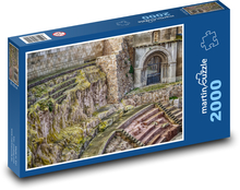 Starověké divadlo - ruiny, architekura Puzzle 2000 dílků - 90 x 60 cm