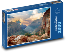Felsen - Klettern, Natur Puzzle 2000 Teile - 90 x 60 cm