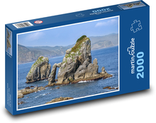 Felsen - Meer, Wolken Puzzle 2000 Teile - 90 x 60 cm