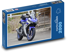 Motorka - Yamaha 125 Puzzle 2000 dílků - 90 x 60 cm
