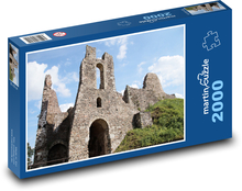 Hrad, zrúcanina, brloh Puzzle 2000 dielikov - 90 x 60 cm