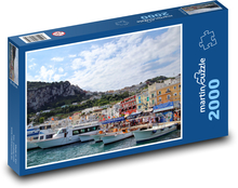 Włochy – Marina Grande Puzzle 2000 elementów - 90x60 cm