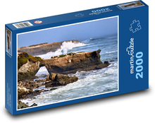 Pobrežie Santa Cruz Puzzle 2000 dielikov - 90 x 60 cm