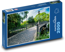 Brücke - Park, Straße Puzzle 2000 Teile - 90 x 60 cm