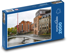 Architektúra - most, budova Puzzle 2000 dielikov - 90 x 60 cm