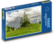 Schweiz - Bergpanorama Puzzle 2000 Teile - 90 x 60 cm