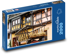 Francja - miasto historyczne Puzzle 2000 elementów - 90x60 cm