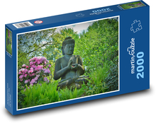 Kamenná socha - Budha Puzzle 2000 - 90x60 cm