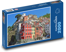 Italien - bunte Häuser Puzzle 2000 Teile - 90 x 60 cm