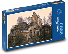 Hrad na vrchole Puzzle 2000 dielikov - 90 x 60 cm