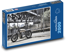Motorka - café racer Puzzle 2000 dílků - 90 x 60 cm