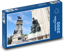 Spanien - Madrid, Statue Puzzle 2000 Teile - 90 x 60 cm