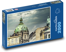 Kirche - Kuppel, Stadt Puzzle 2000 Teile - 90 x 60 cm