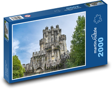 Hrad - architektúra, príroda Puzzle 2000 dielikov - 90 x 60 cm