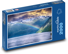 Fjorde - Norwegen, Meer Puzzle 2000 Teile - 90 x 60 cm
