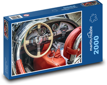 Luxusné auto - volant, vozidlo Puzzle 2000 dielikov - 90 x 60 cm