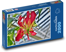 Květ - koruna slávy, rostlina Puzzle 2000 dílků - 90 x 60 cm