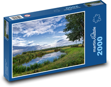 Príroda, krajina, voda Puzzle 2000 dielikov - 90 x 60 cm