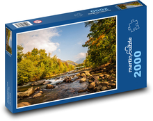 Rzeka, woda, przyroda Puzzle 2000 elementów - 90x60 cm