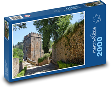 Španělsko - Granada, pevnost Puzzle 2000 - 90x60 cm