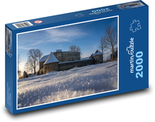 Burg Piberstein - Österreich, Festung Puzzle 2000 Teile - 90 x 60 cm