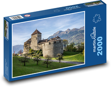 Vaduz Castle - Liechtenstein, fortress Puzzle 2000 pieces - 90 x 60 cm