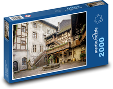 Feldkirch - Austria, fountain Puzzle 2000 pieces - 90 x 60 cm
