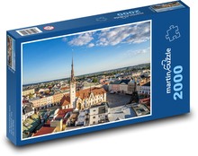 Olomouc - Tschechische Republik, Rathaus Puzzle 2000 Teile - 90 x 60 cm