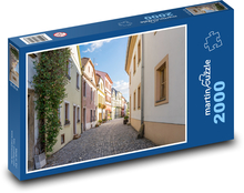 Straße - Stadt, Häuser Puzzle 2000 Teile - 90 x 60 cm