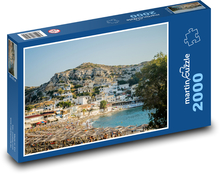 Pláž - Kréta, Grécko Puzzle 2000 dielikov - 90 x 60 cm