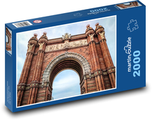 Barcelona - stavba, Španělsko Puzzle 2000 dílků - 90 x 60 cm