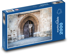 Eingang zum Schloss - Tor, Palast Puzzle 2000 Teile - 90 x 60 cm