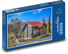 Dom na wsi - domek, dom Puzzle 2000 elementów - 90x60 cm