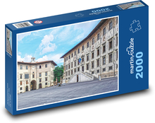 Náměstí Piazza Dei Cavalieri - Itálie, historický Puzzle 2000 dílků - 90 x 60 cm