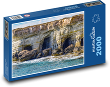 Rock in the sea - caves, erosion Puzzle 2000 pieces - 90 x 60 cm