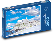 Turm - Leuchtturm, Festung Puzzle 2000 Teile - 90 x 60 cm