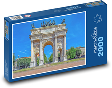Arco Della Pace - arch, Italy Puzzle 2000 pieces - 90 x 60 cm